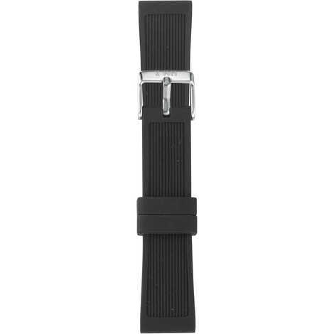 Cinturino IAM in silicone di colore nero