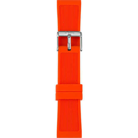 Cinturino IAM in silicone di colore arancione