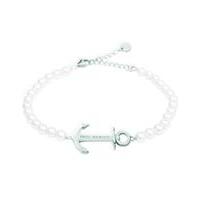 bracelet anchor spirit pearl stainless s