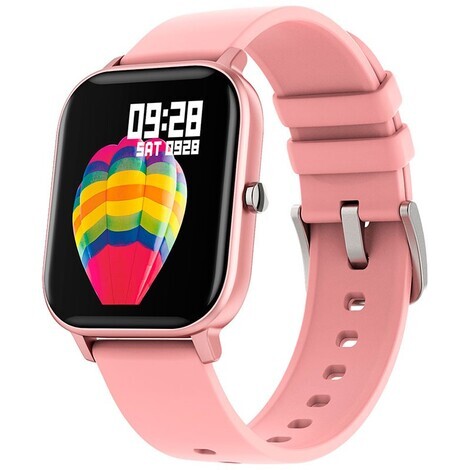 Smartwatch Smarty multifunzione in silcone rosa