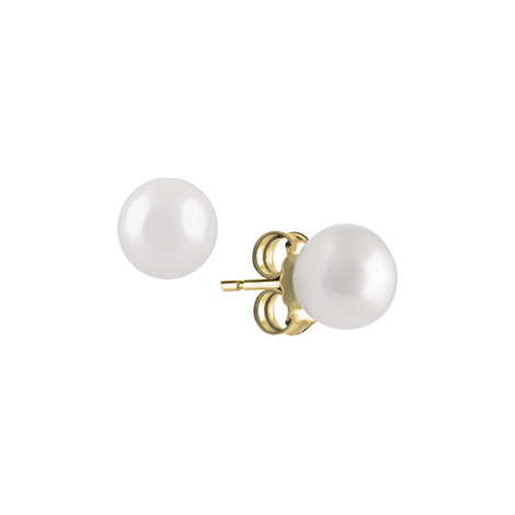 Orecchini donna con perla in oro 18kt (piccoli)