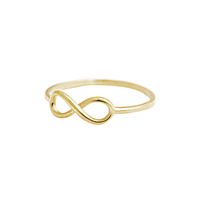 anello donna infinito in oro 18kt