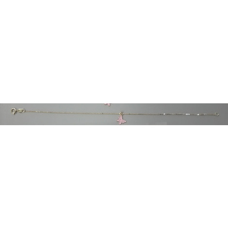 BRACCIALE BIMBA G SMALTO FARFALLA