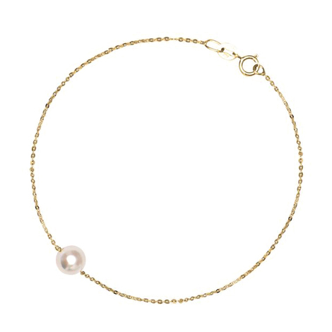 Bracciale perla in oro 18kt (piccola)