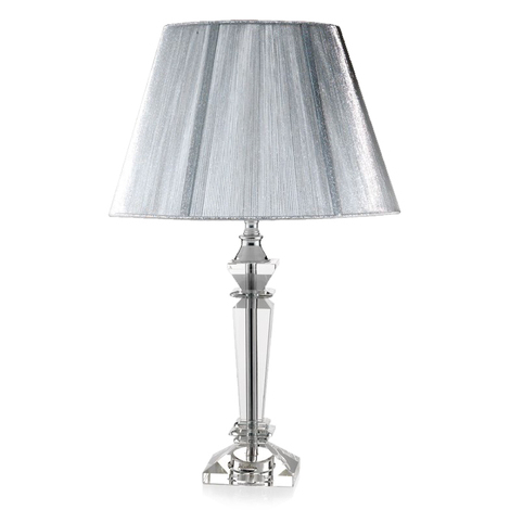 CAPPA LAMPADA IN STOFFA GRIGIA