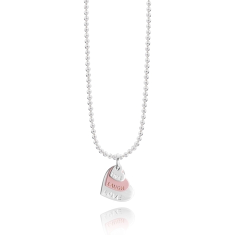 Collana KLIO COIN in ottone con cuore