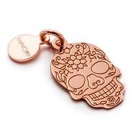 charm in argento pvd oro rosa 