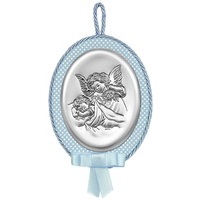 cap. ovale angelo lanterna pois celeste