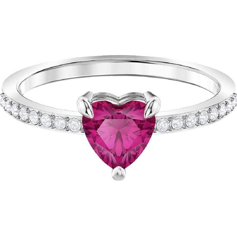 Anello One Heart Swarovski con cristalli e cuore 