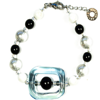 bracciale foliage antica murrina veneziana nature