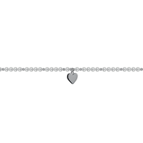 Bracciale perle con cuore BRACCIALE
