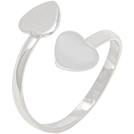 ANELLO CON CUORI REGOLABILE