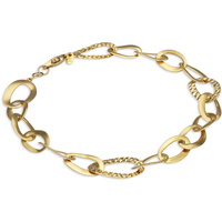 BOSS Braccialetto A Catena Oro Giallo Per Donna - Collezione OLIMPIA Acciaio Inossidabile 1580506M