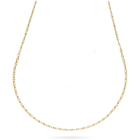 catena uomo a maglia traversina oro 18 kt