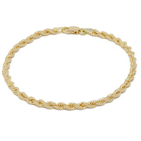 bracciale a catena torchon in oro 18 kt