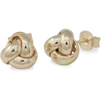 orecchini a lobo con nodo in oro 18kt sarnioro