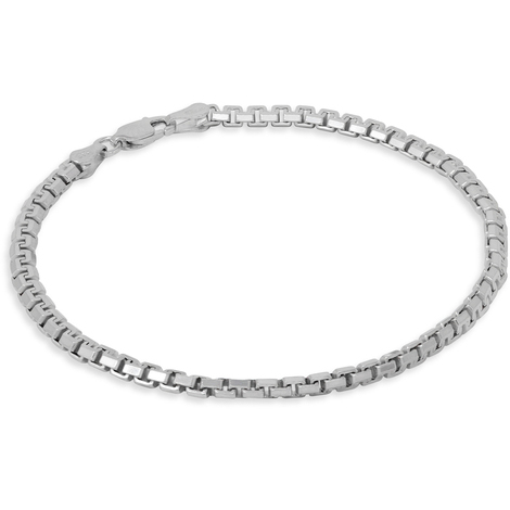 Bracciale uomo in argento 925 a catena