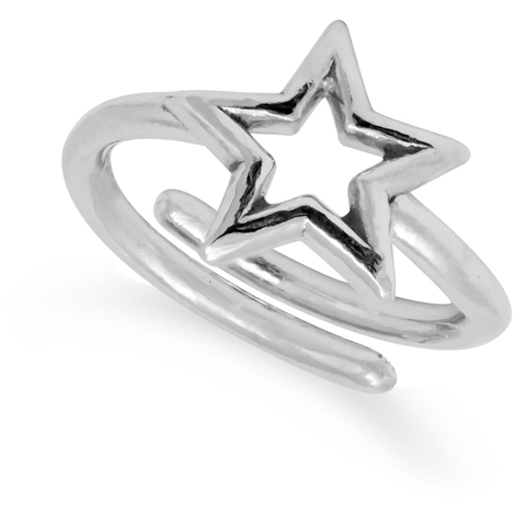 Anello da donna in argento 925 con stella