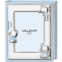 album con cornice in argento e orsetti bimbo v.