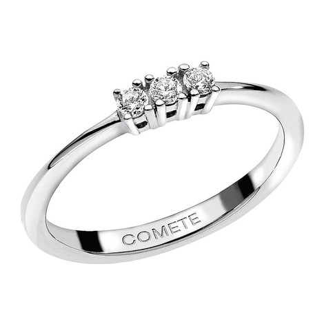 Anello in oro con brillanti iris