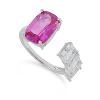 anello aperto con zirconi sognami cerimonia 