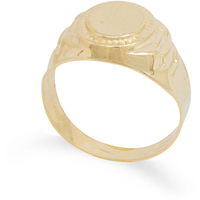 anello chevalier in oro 18kt sarnioro