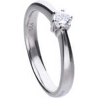 anello diamonfire in argento con zircone