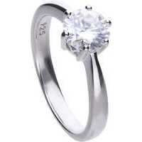 anello diamonfire in argento con zircone