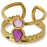 anello donna acciaio gold anartxy sunflowers