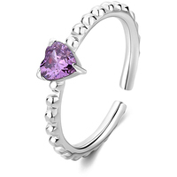 anello donna con cuore s'agap� dazzly