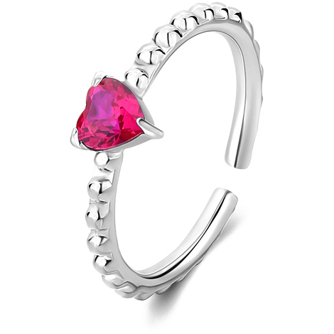 Anello donna con cuore S'Agapò Dazzly