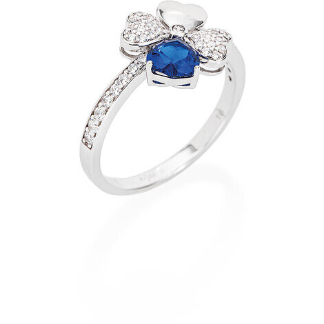Anello donna gioielli Amen Quadricuore RQUBBL 12