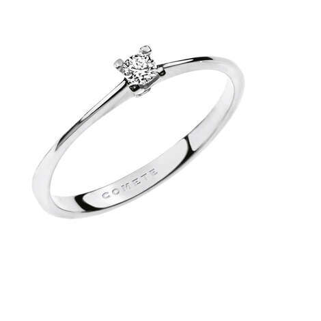Anello donna gioielli Comete Solitario ANB1680