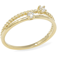 anello doppia fascia in oro 9kt