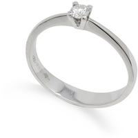 anello eureka in oro 9 kt con diam. labgrown 0,15