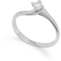 anello eureka in oro 9 kt con diam. labgrown 0,25