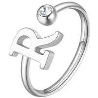 anello lettera r sagapo click