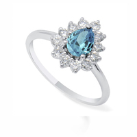 anello oro 9kt lab grown diamond eureka