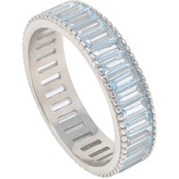 anello veretta in argento925 con cristalli 