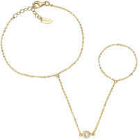 baciamano amen in argento925 con zircone