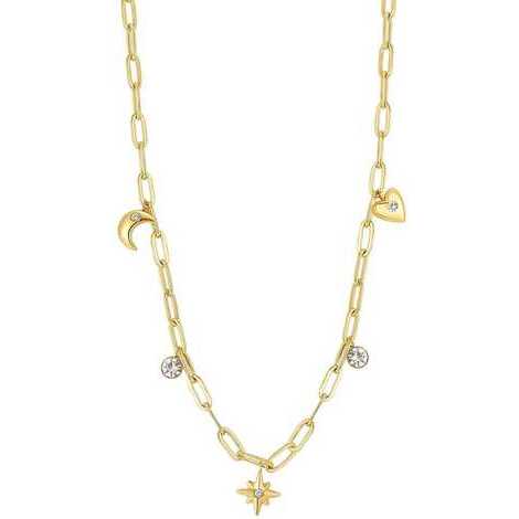 Brosway Collana Girocollo Donna In Acciaio Con Simbolo Luna, Collana