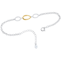 bracciale blu amante in argento 925 e zirconi