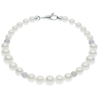 Bracciale Blu Amante di perle coltivate e oro 18kt BBR634ED