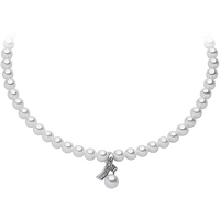 collana blu amante di perle,oro 18kt, diam. 0.015