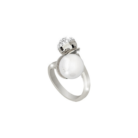 Anello donna in bronzo e pietre