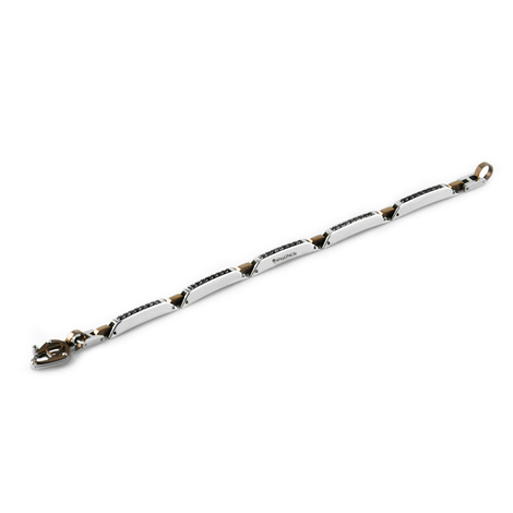 TRAPEZIO BRACCIALE C/P ACCIAO SS