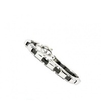 malaga bracelet steel silver-black