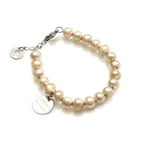 BRACCIALE NEREIDE CON MEDAGLIA COL.AVORIO