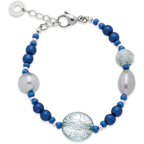 Bracciale Antica Murrina in metallo e vetro murano