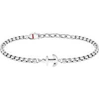 bracciale a catena con ancora centrale sector